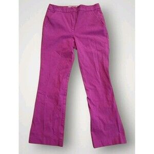 Trina Turk "Lulu" Ankle Trousers Verbena Purple Size 2